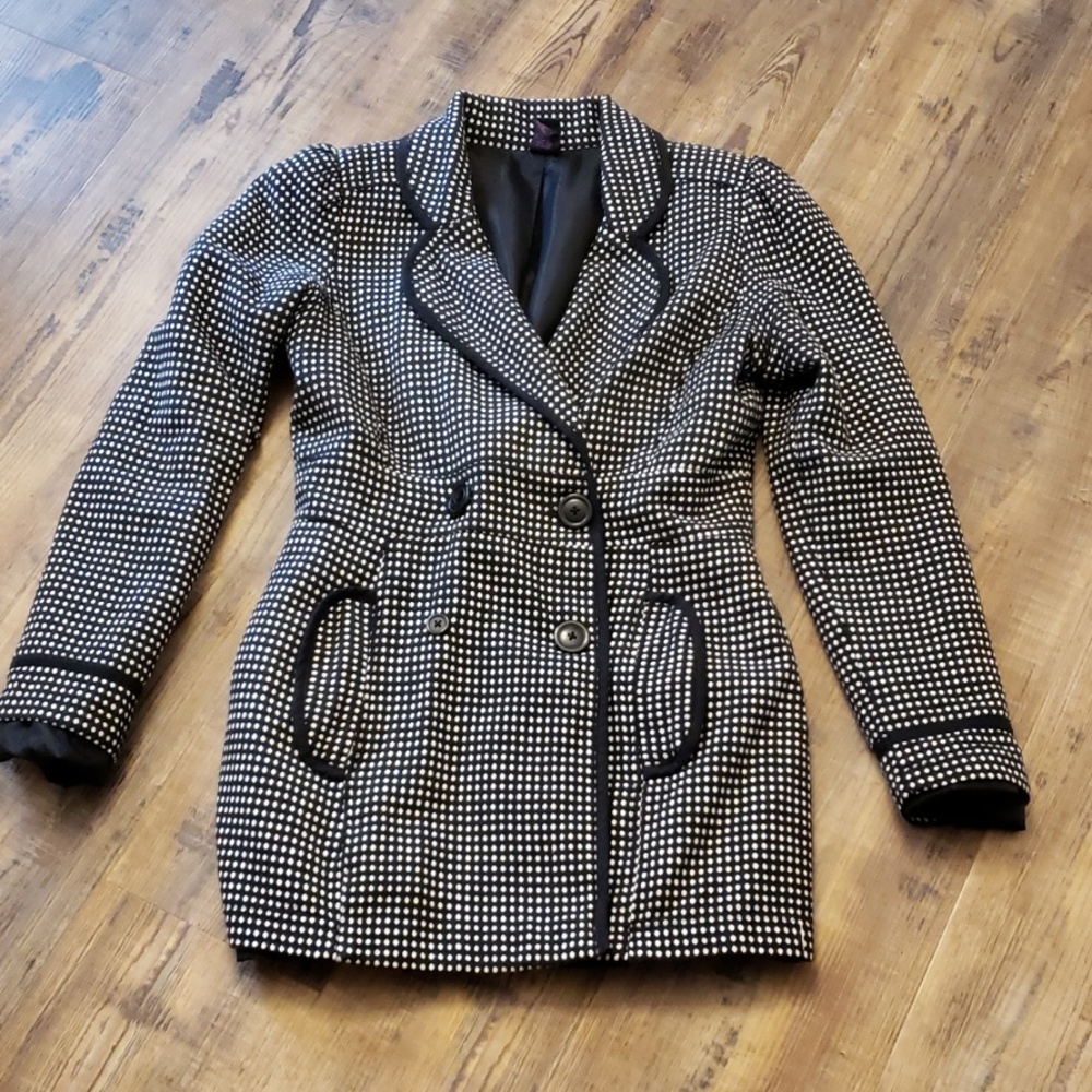 Wrapper brand long blazer jacket
